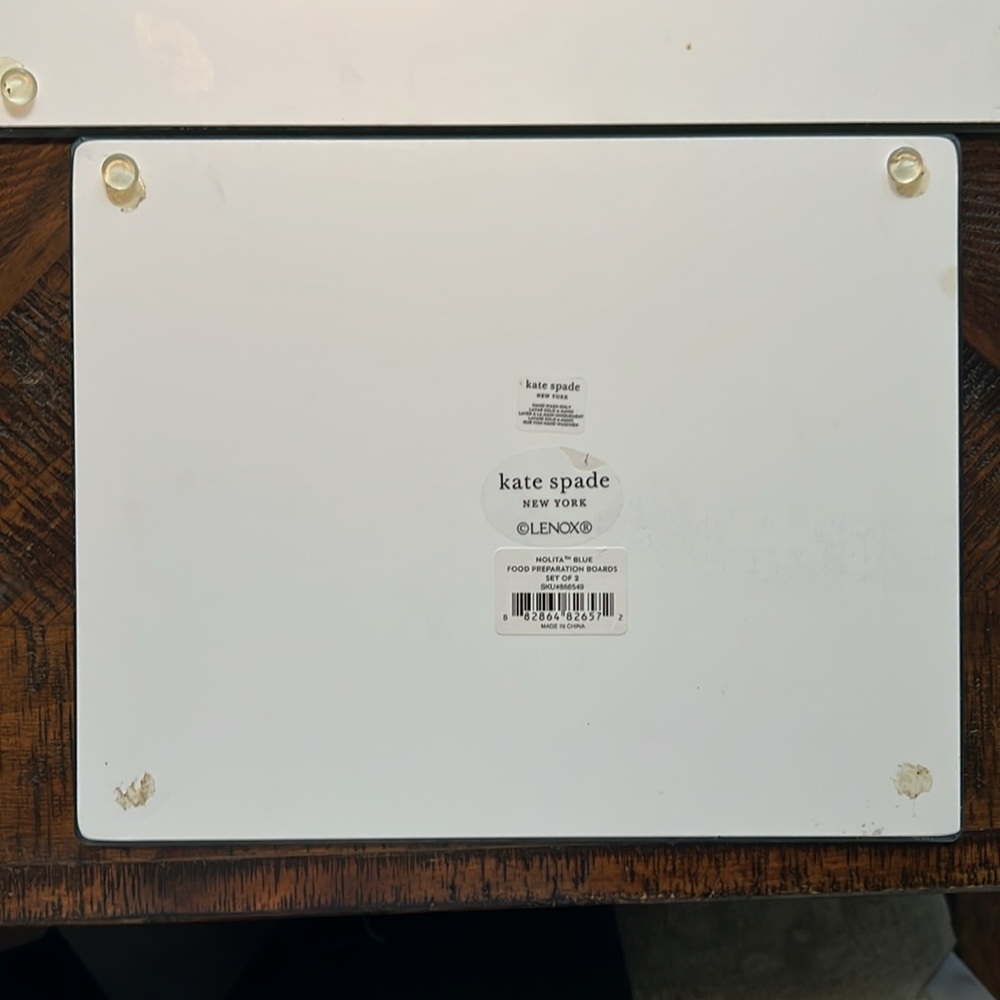 Kate Spade Glass food prep boards - Picture 5 of 6